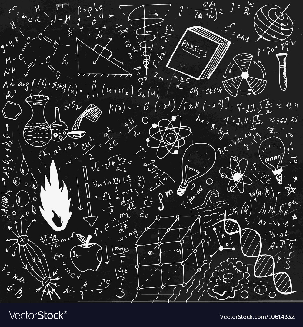 Physics Background 02 A Royalty Free Vector Image