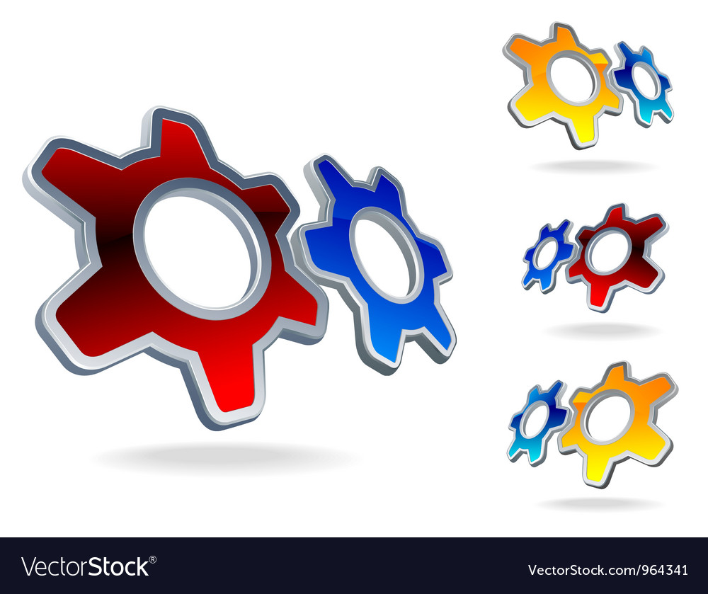 Gear Cog Logo Royalty Free Vector Image VectorStock