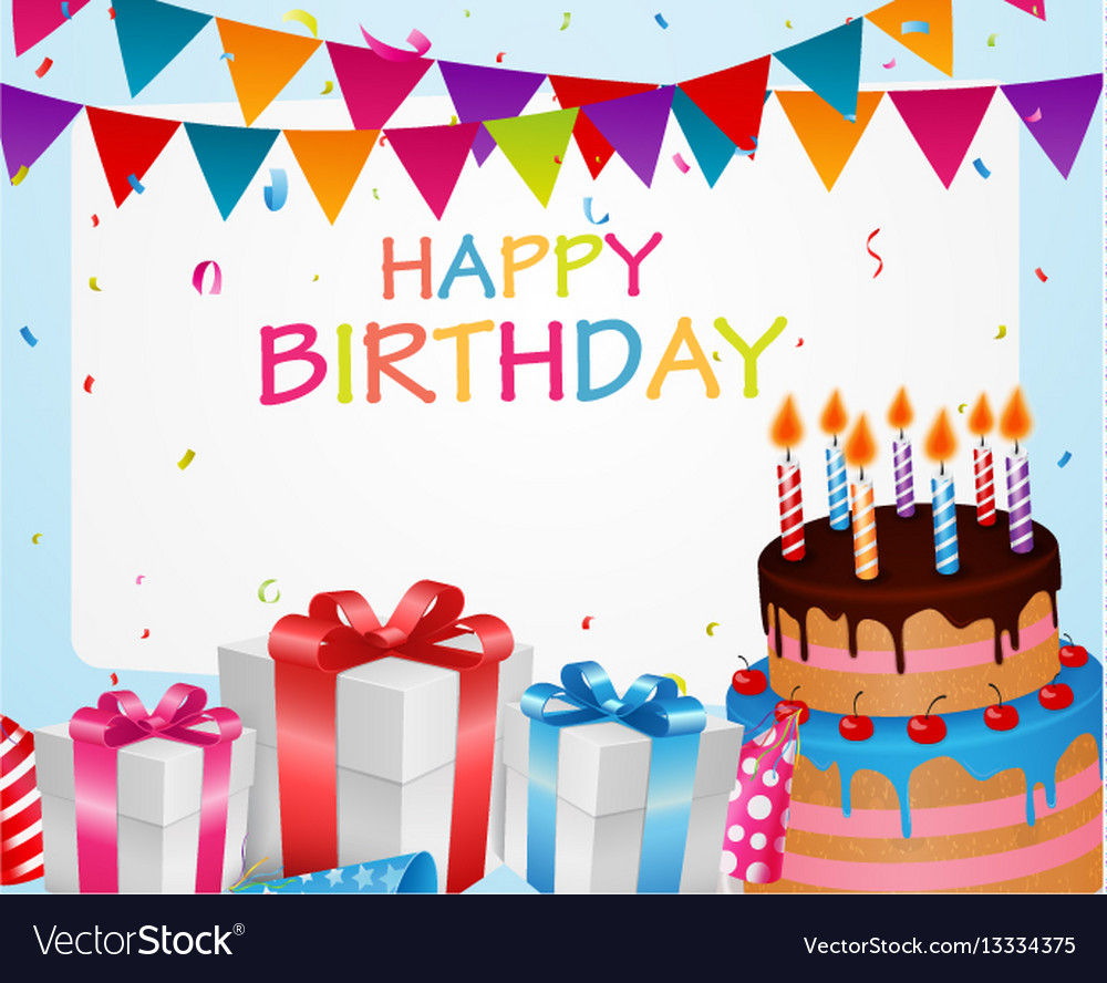 birthday celebration background