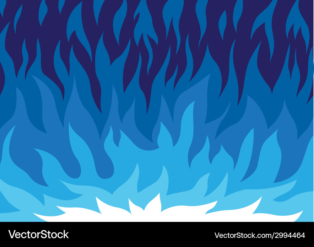 Gas flame cartoon Royalty Free Vector Image VectorStock