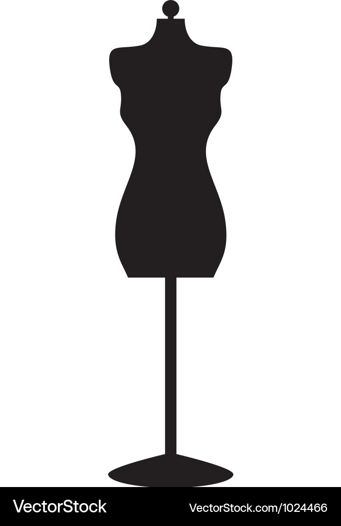 Mannequin Royalty Free Vector Image VectorStock