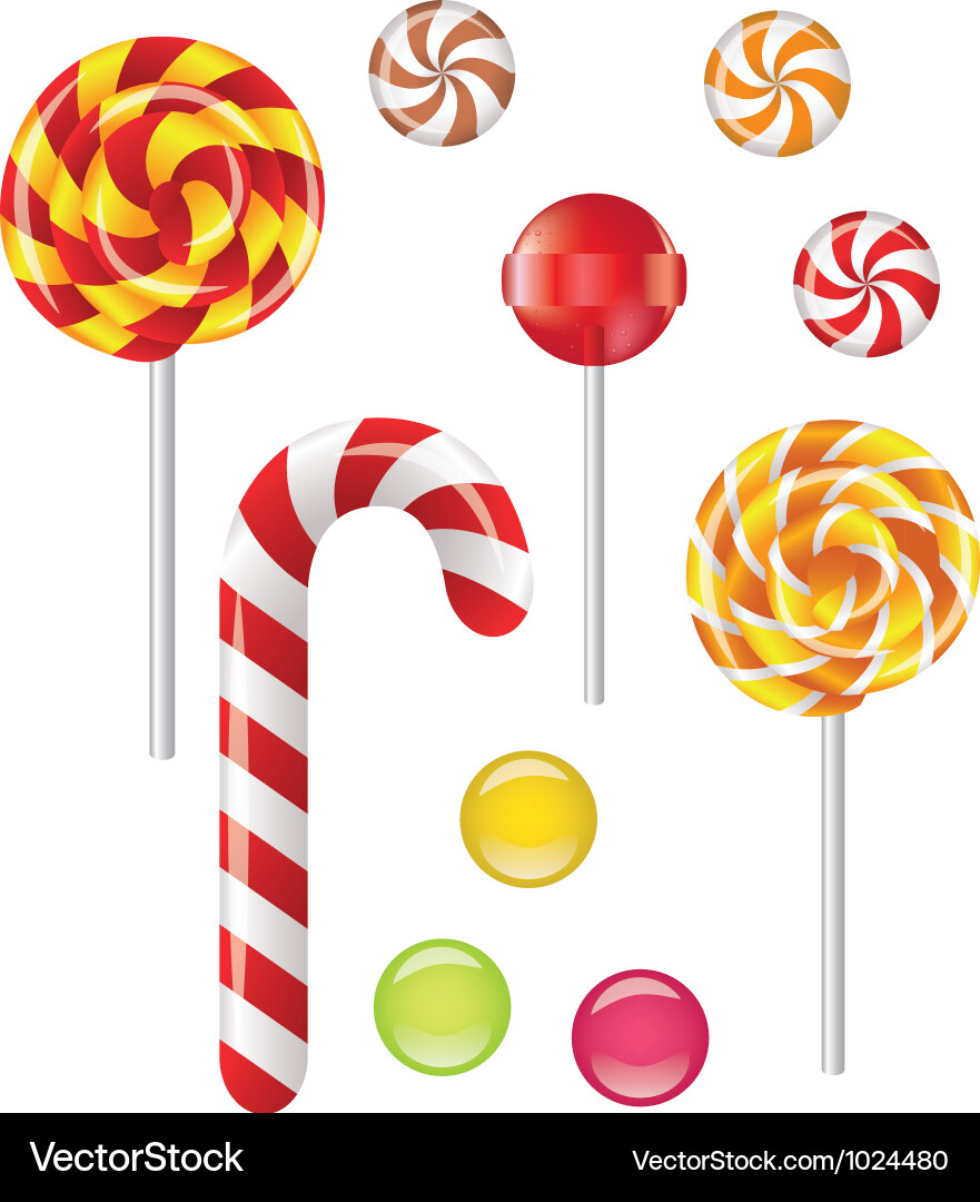 Lollipop Royalty Free Vector Image - VectorStock