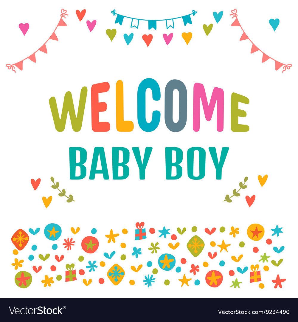 welcome baby boy