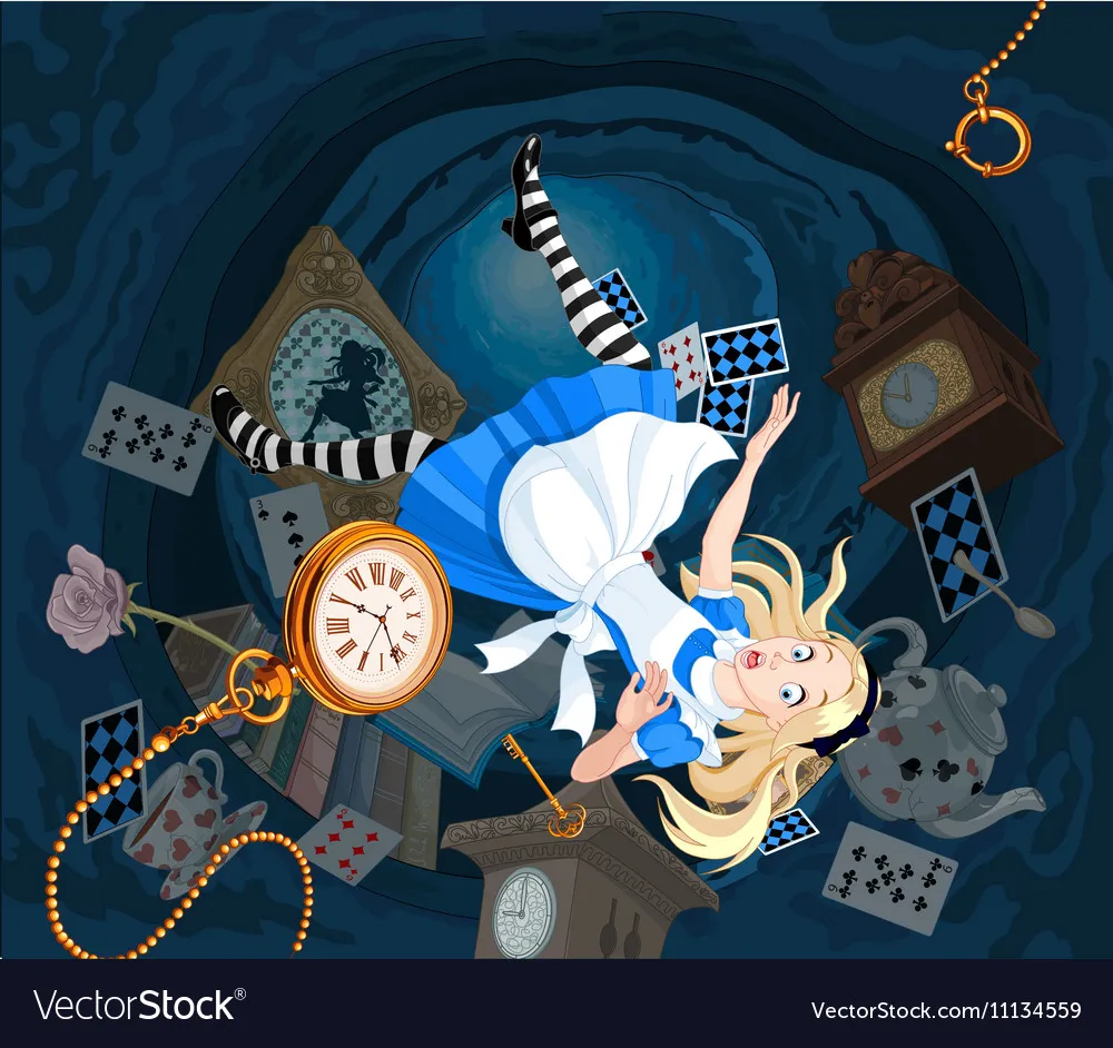 https://cdn.vectorstock.com/i/1000x1000/45/59/falling-alice-vector-11134559.webp