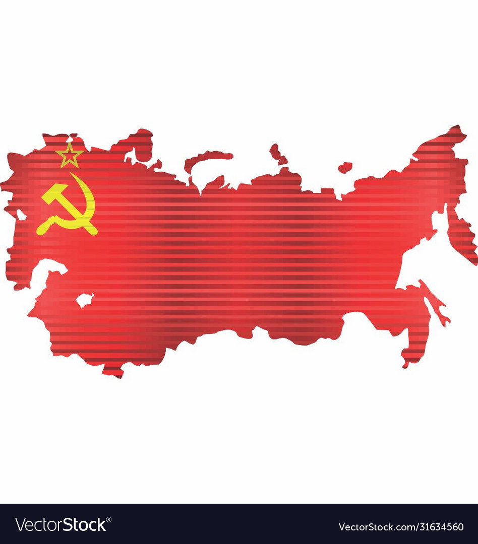 Shiny Map Soviet Union Royalty Free Vector Image Shiny Map Soviet Union Royalty Free Vector Image