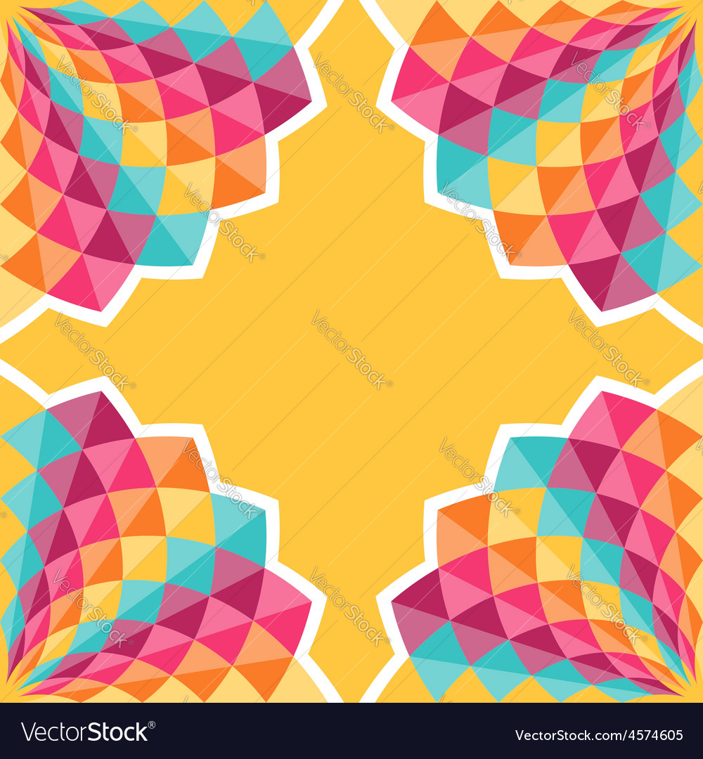 Colorful Abstract Background Party Poster Design Vector Image Colorful Abstract Background Party Poster Design Vector Image