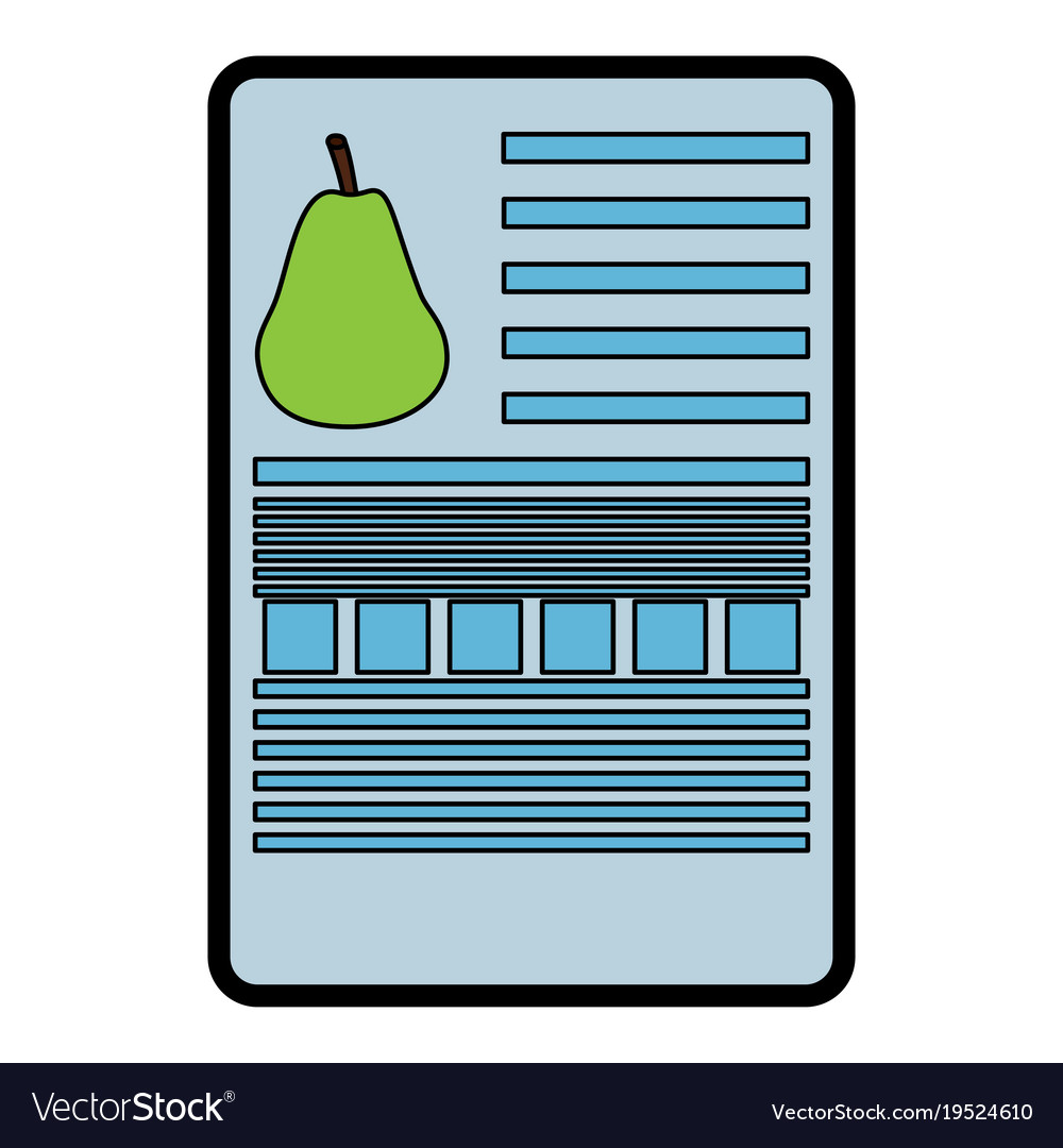 nutrition facts label template
