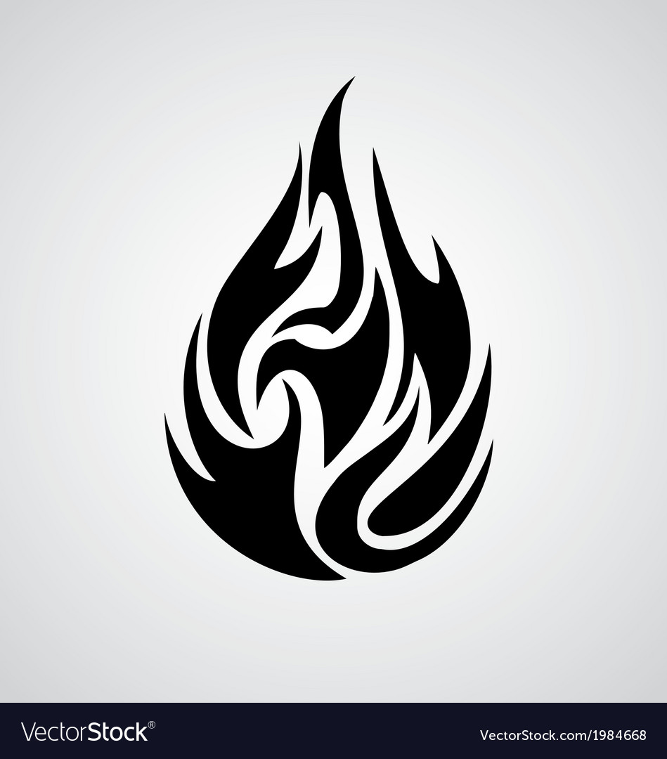 tribal fire vector image by vectoryone image 1984668 tribal fire vector image by vectoryone image 1984668