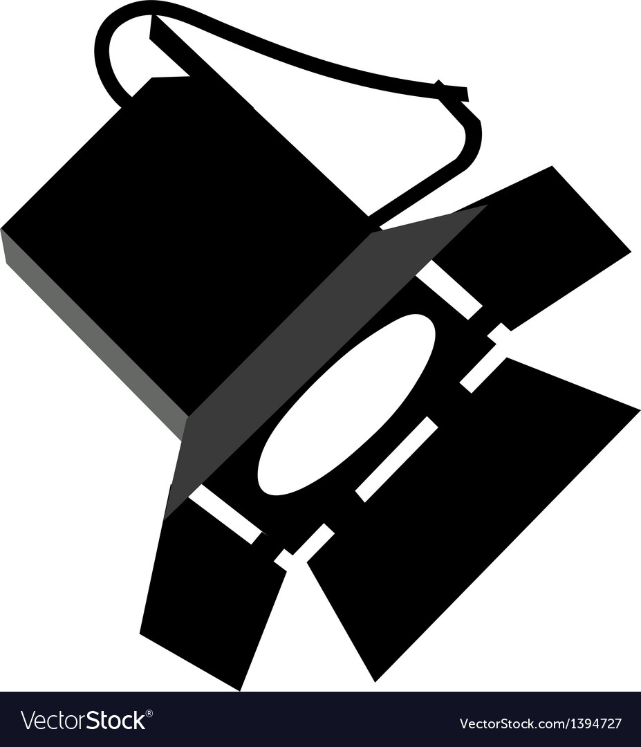 A stage lighting Royalty Free Vector Image - VectorStock