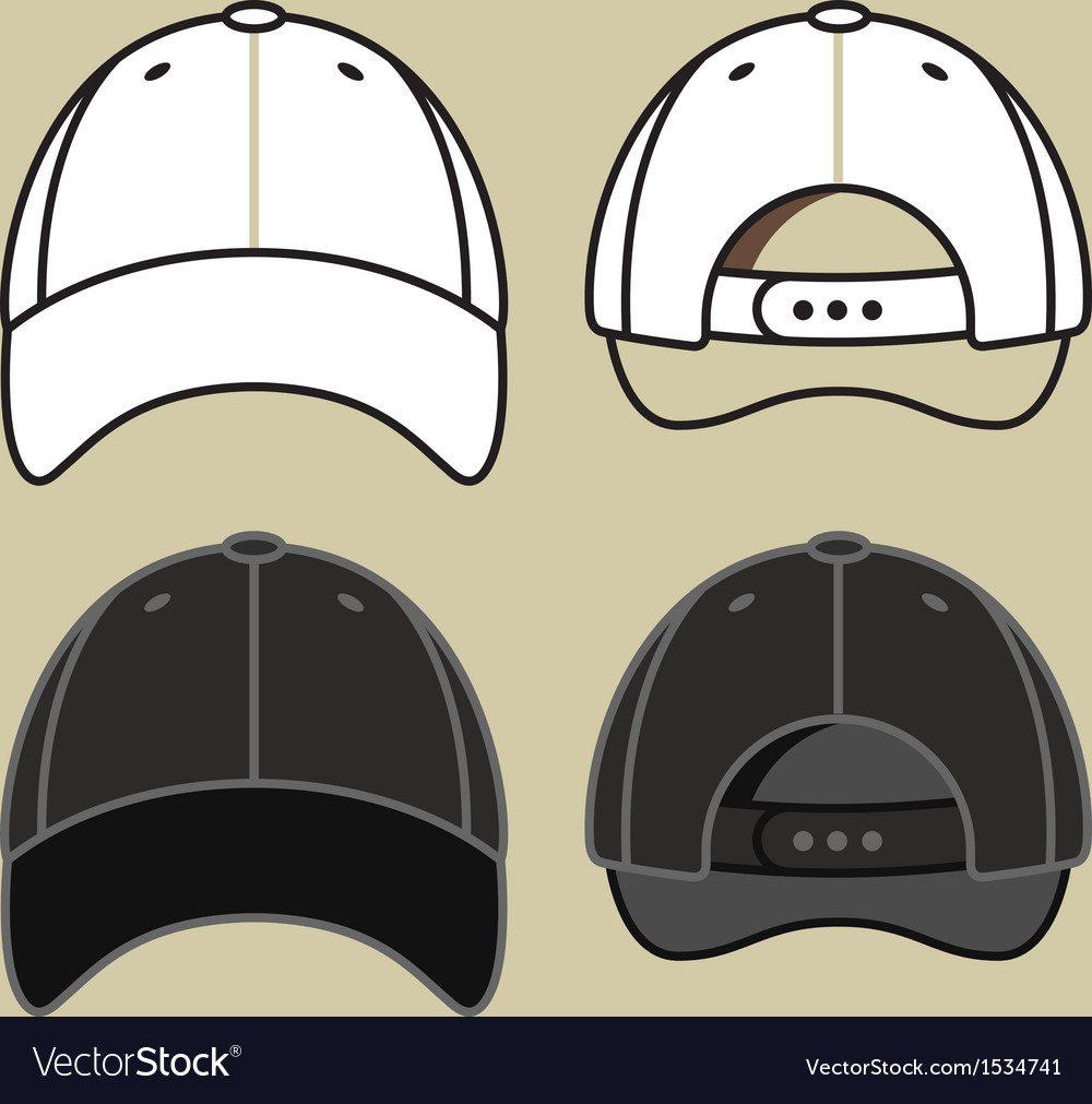 Baseball cap Royalty Free Vector Image - VectorStock