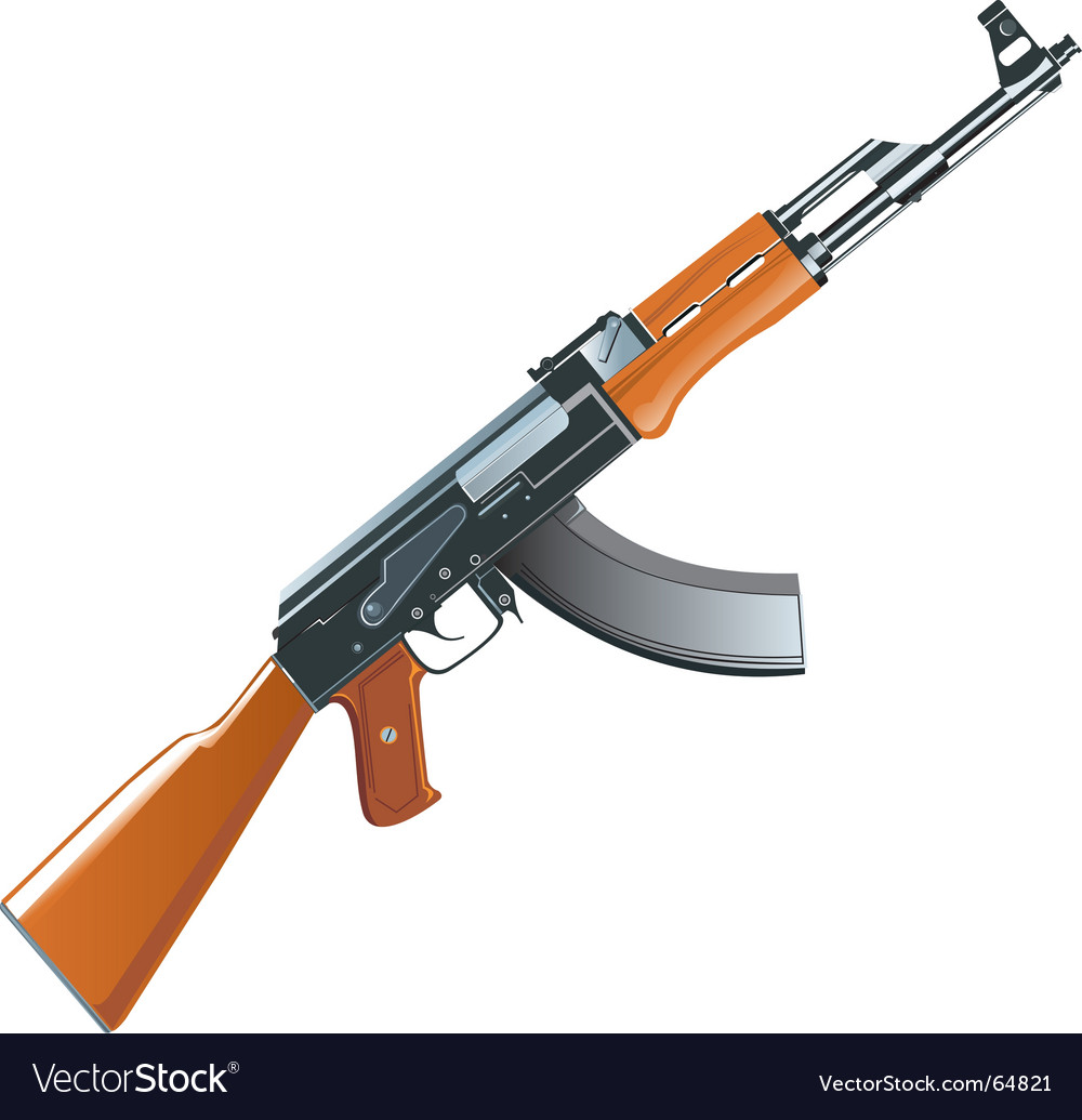 Download Ak47 Royalty Free Vector Image - VectorStock