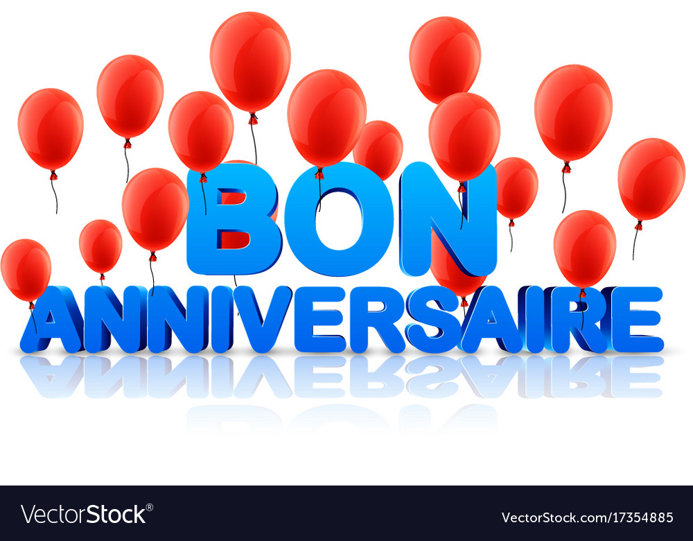happy birthday background blue