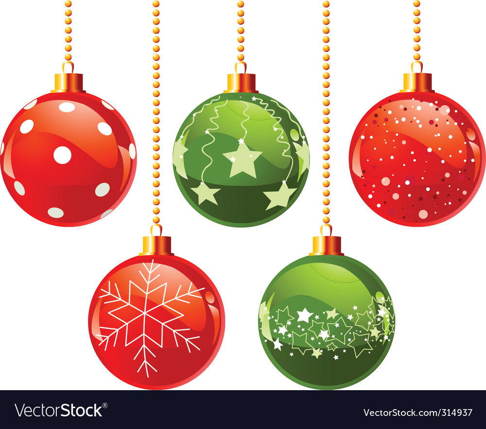 christmas balls royalty free vector image vectorstock christmas balls royalty free vector image vectorstock