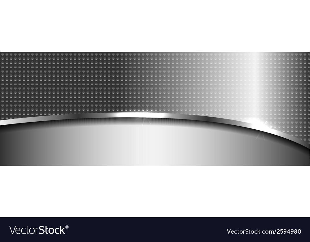 Metallic background Royalty Free Vector Image - VectorStock