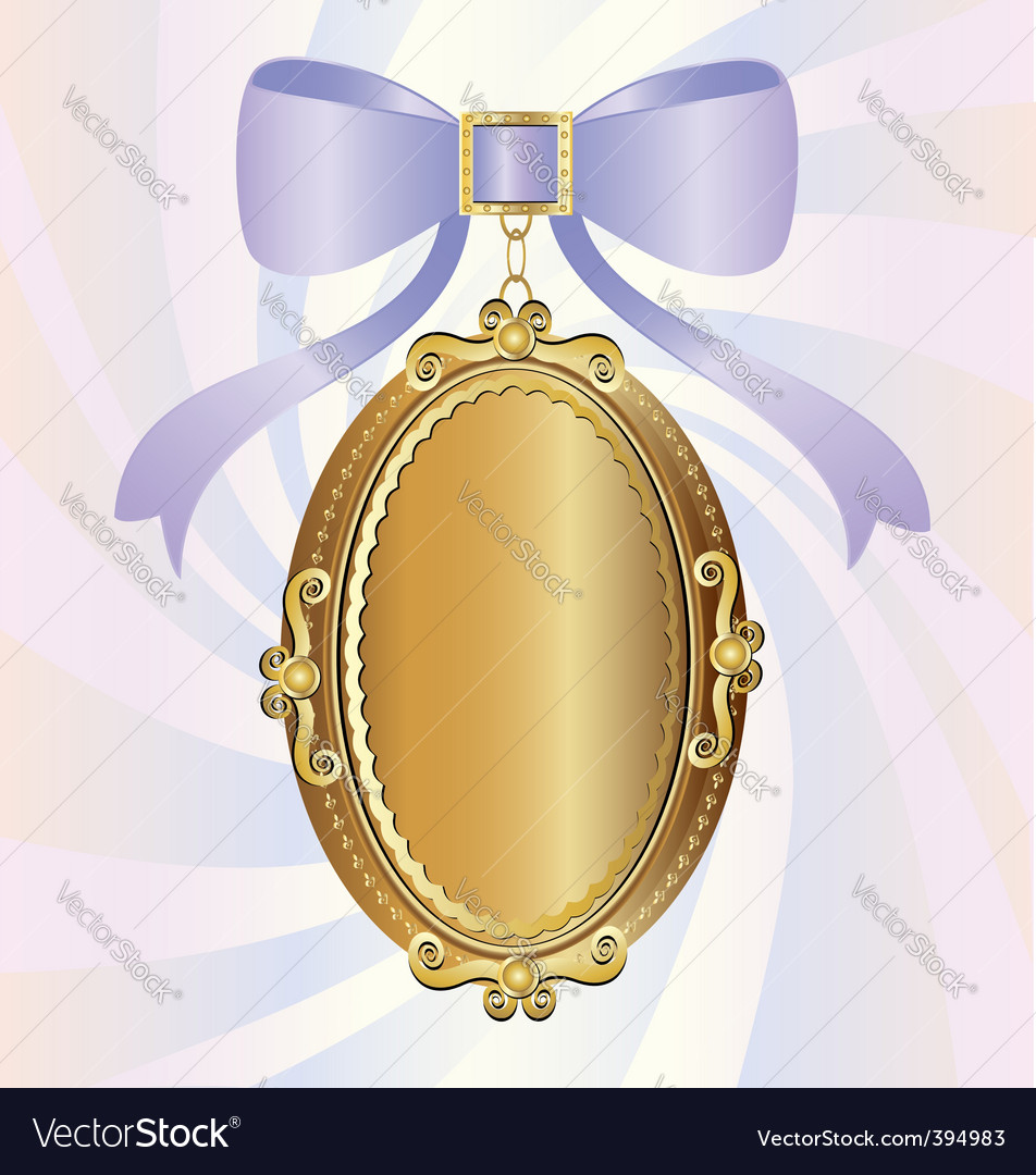 Locket Royalty Free Vector Image - VectorStock