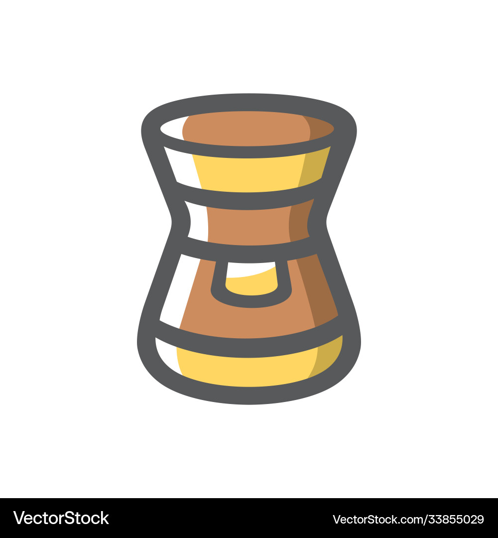 Instant coffee jar icon cartoon Royalty Free Vector Image