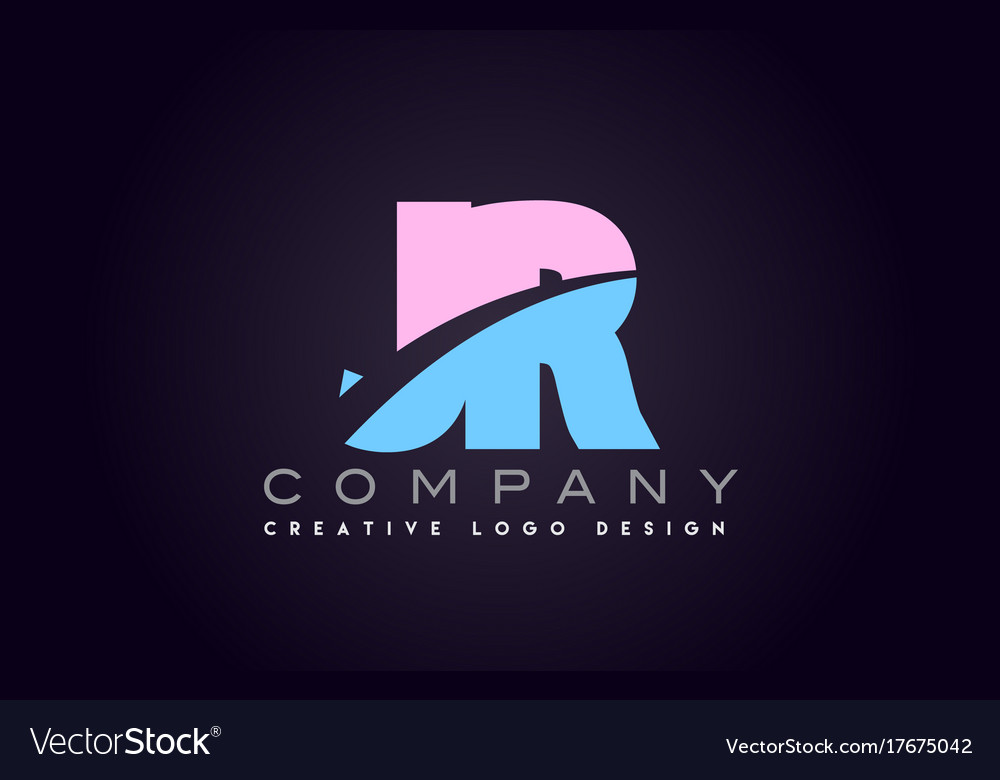 Jr alphabet letter join joined letter logo design Vector Image Jr alphabet letter join joined letter logo design Vector Image