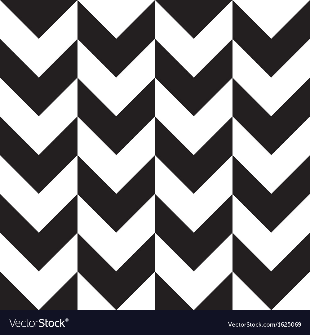 Big chevron background black white Royalty Free Vector Image