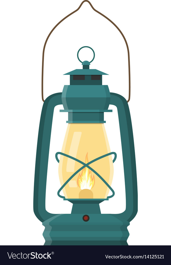 Download Vintage camping lantern Royalty Free Vector Image ...