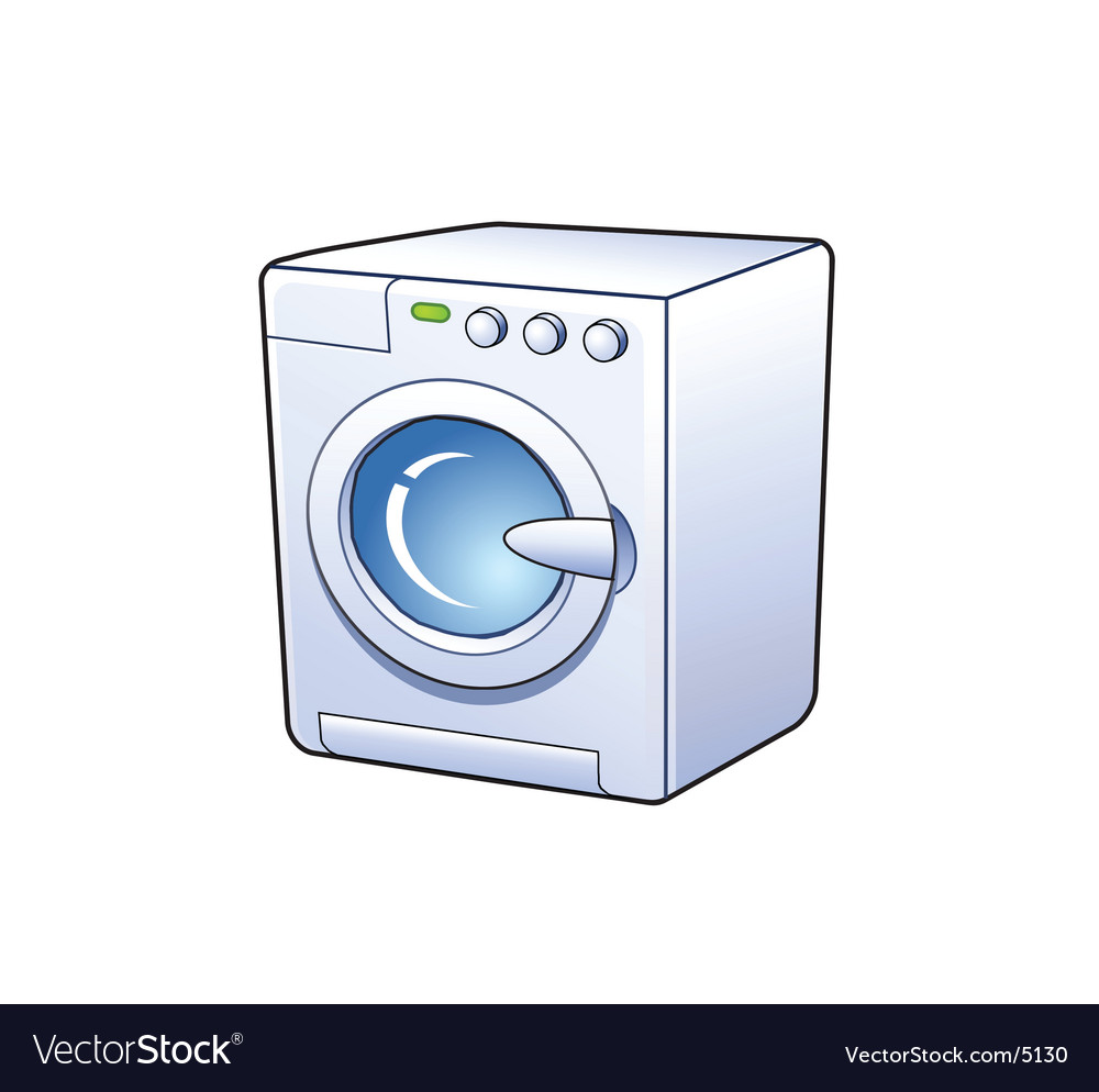Washing Machine Vector Washing Machine Vector
