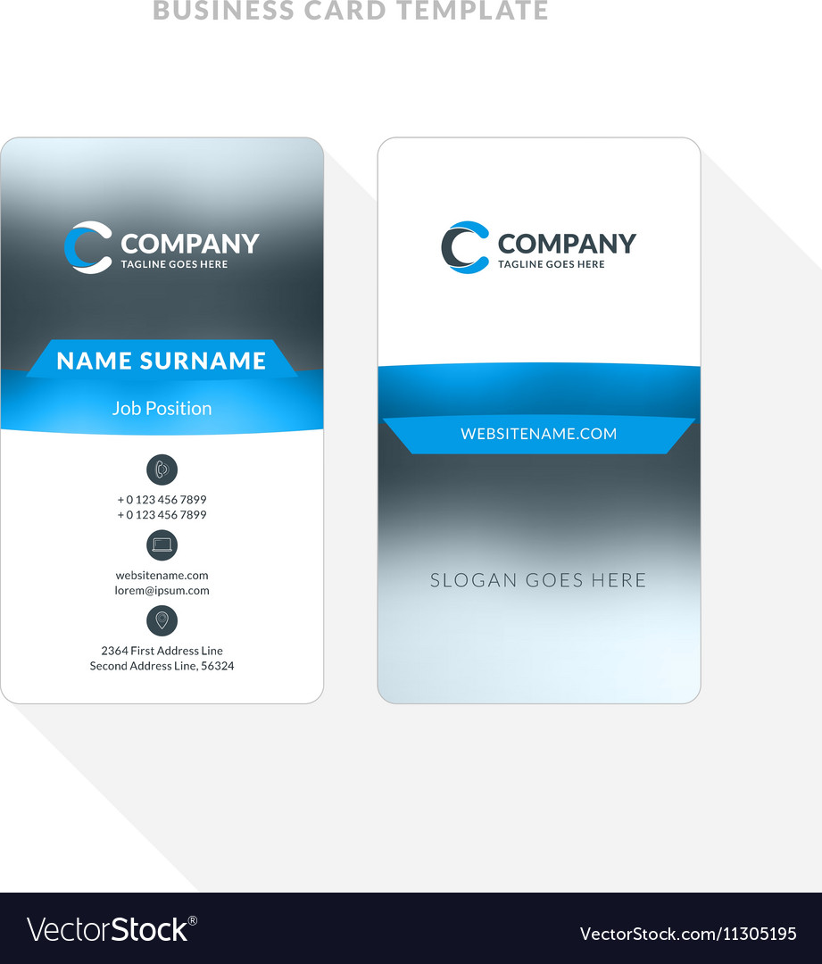 two sided business cards