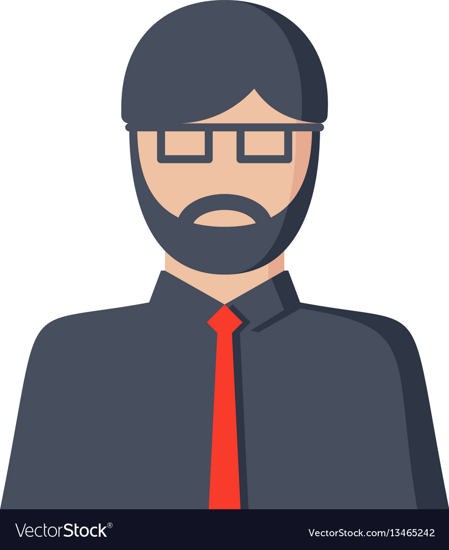 University professor icon Royalty Free Vector Image