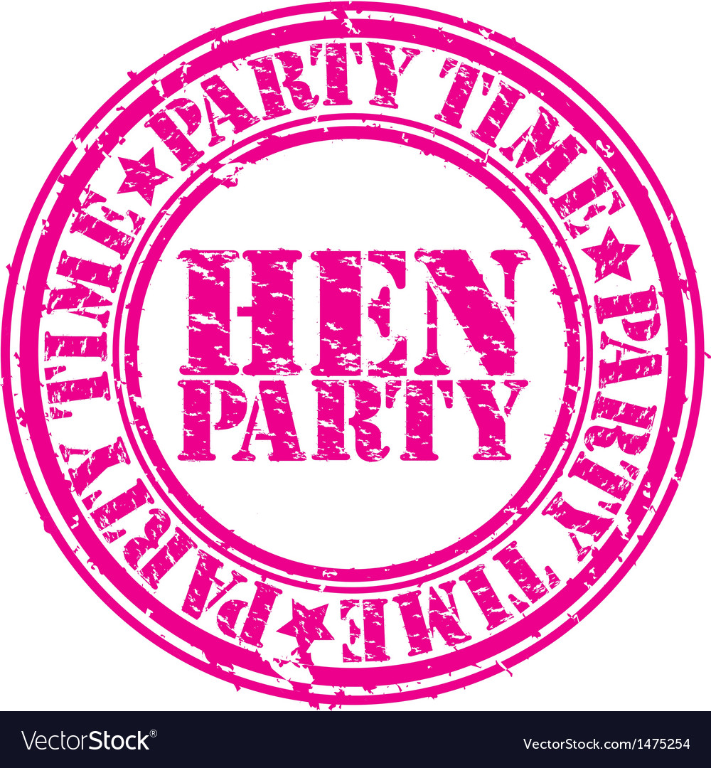 Hen Party Royalty Free Vector Image Vectorstock Hen Party Vector Image