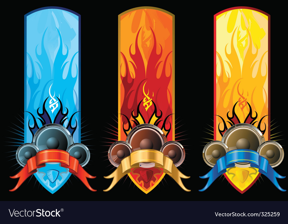 Graphic banners Royalty Free Vector Image - VectorStock