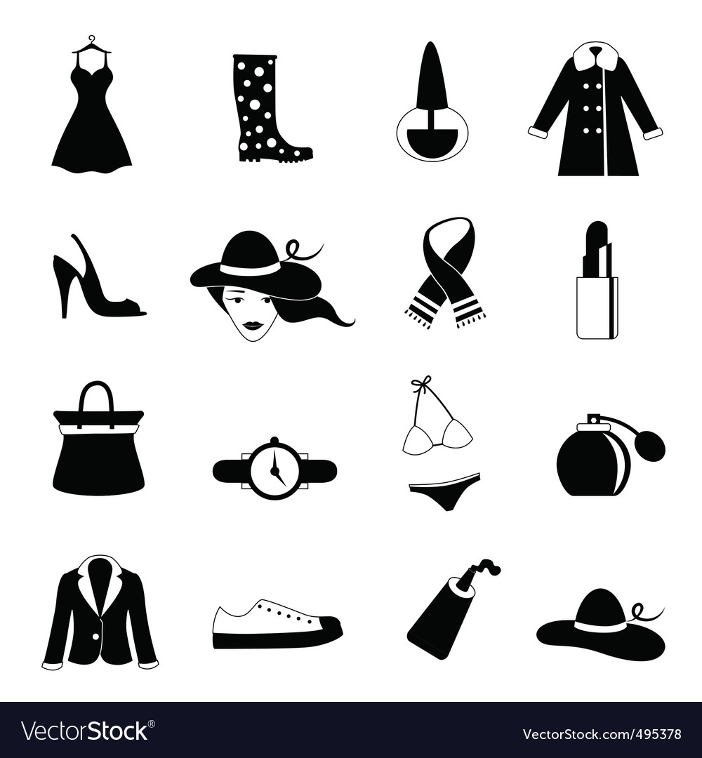 Download Fashion icon Royalty Free Vector Image - VectorStock