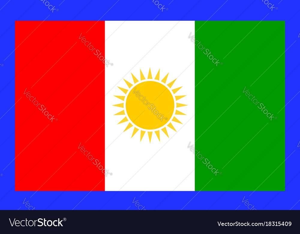 Flag Of Northern Province Sri Lanka Vector Image Flag Of Northern Province Sri Lanka Vector Image
