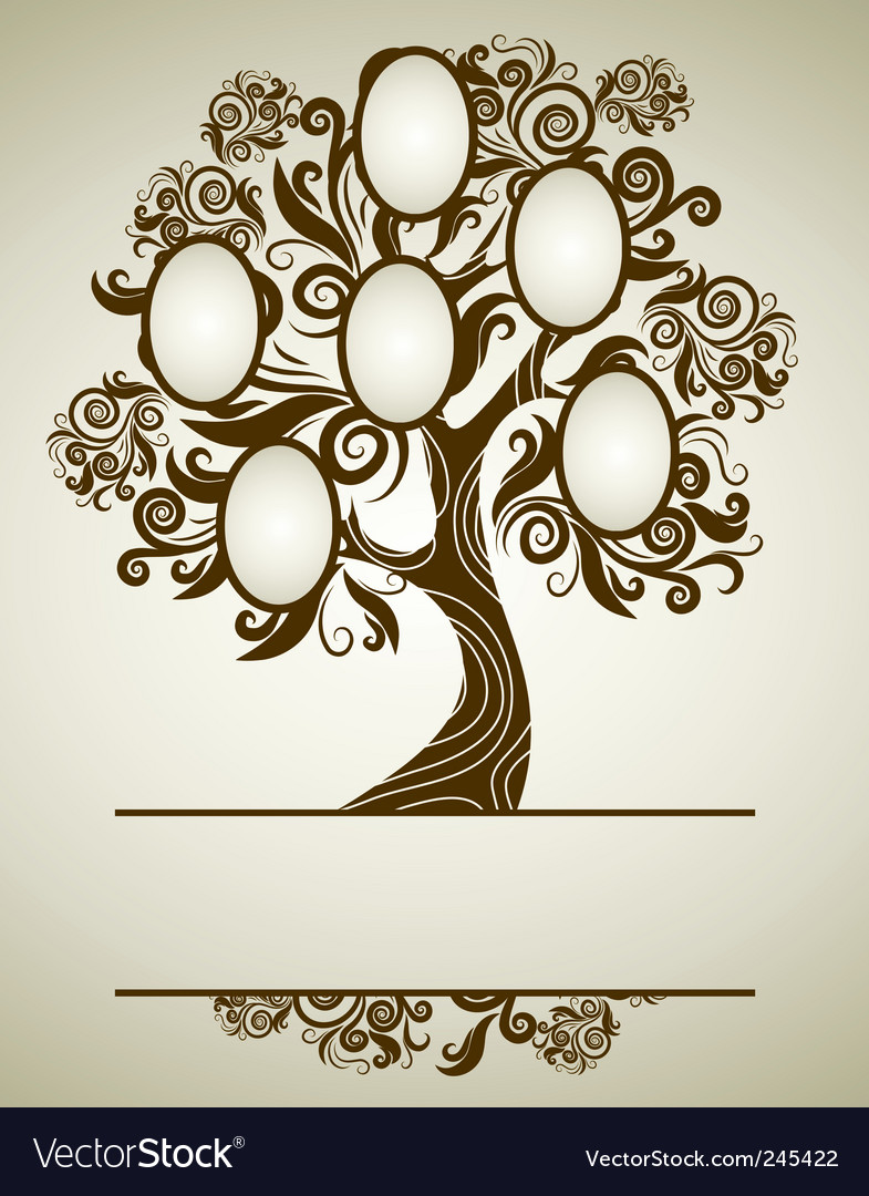 Family Tree Royalty Free Vector Image Vectorstock Royalty Free Family Tree Clip Vector Images Illustrations Istock