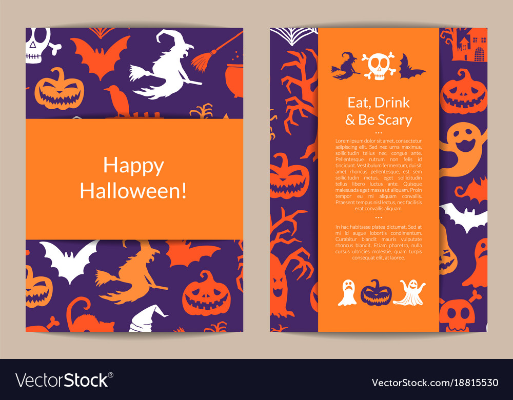 halloween card templates