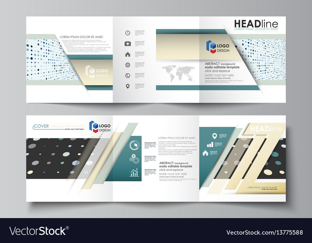 square brochures