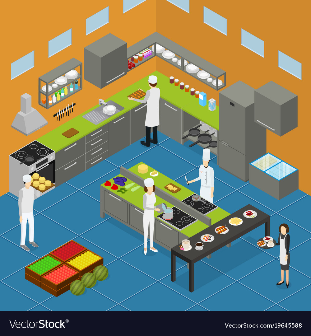 Restaurant Kitchen Clipart Restaurant Kitchen Clipart