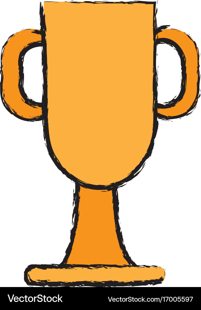 Trophy cup icon Royalty Free Vector Image - VectorStock