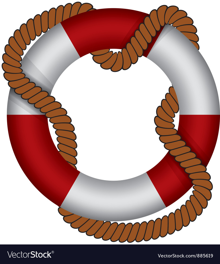 Download Life buoy Royalty Free Vector Image - VectorStock