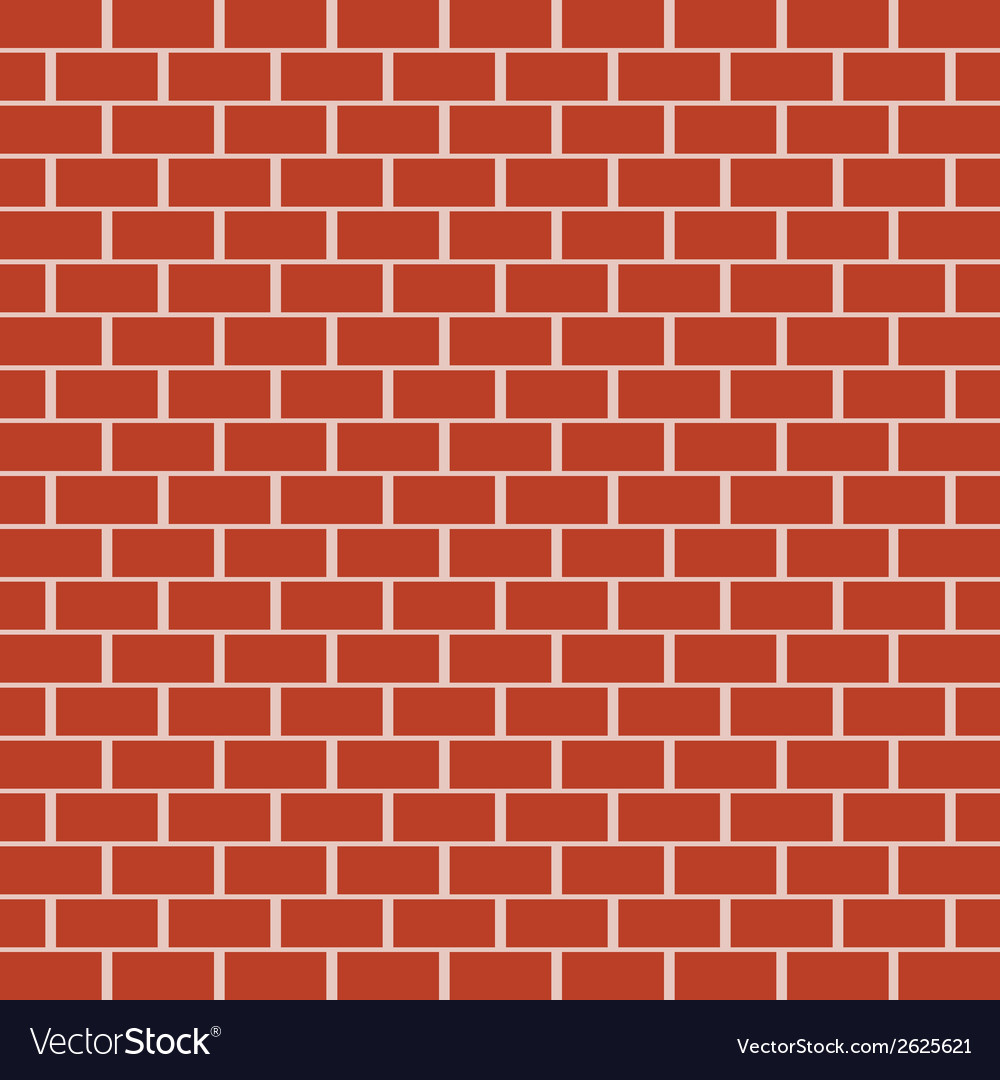 Brick pattern Royalty Free Vector Image VectorStock