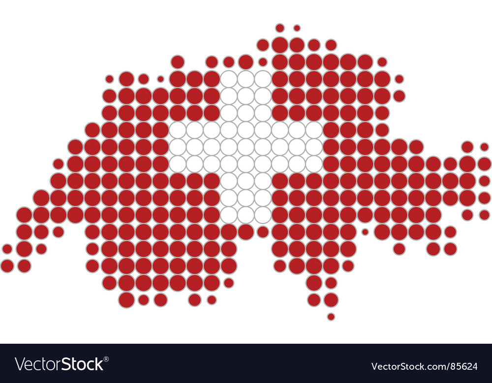 Vector map Zurich Switzerland 25