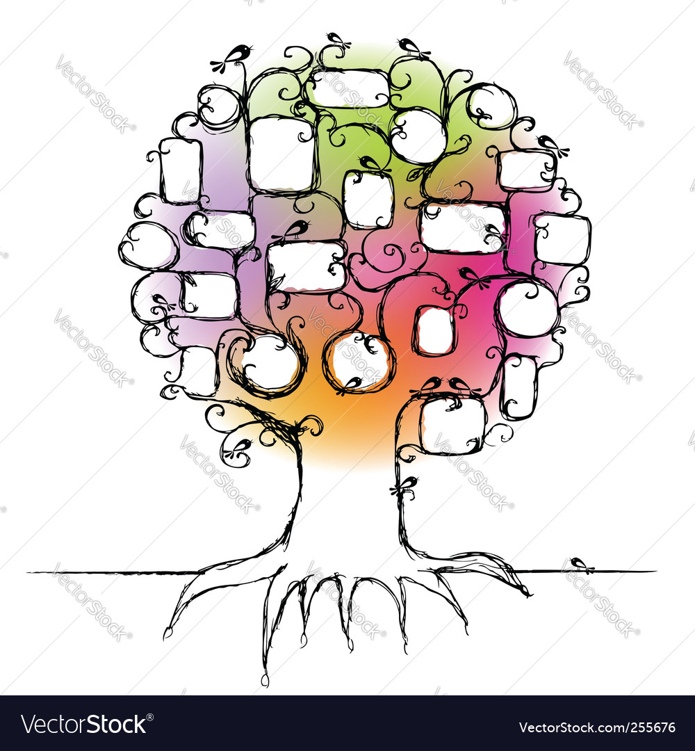 Download Family tree Royalty Free Vector Image - VectorStock