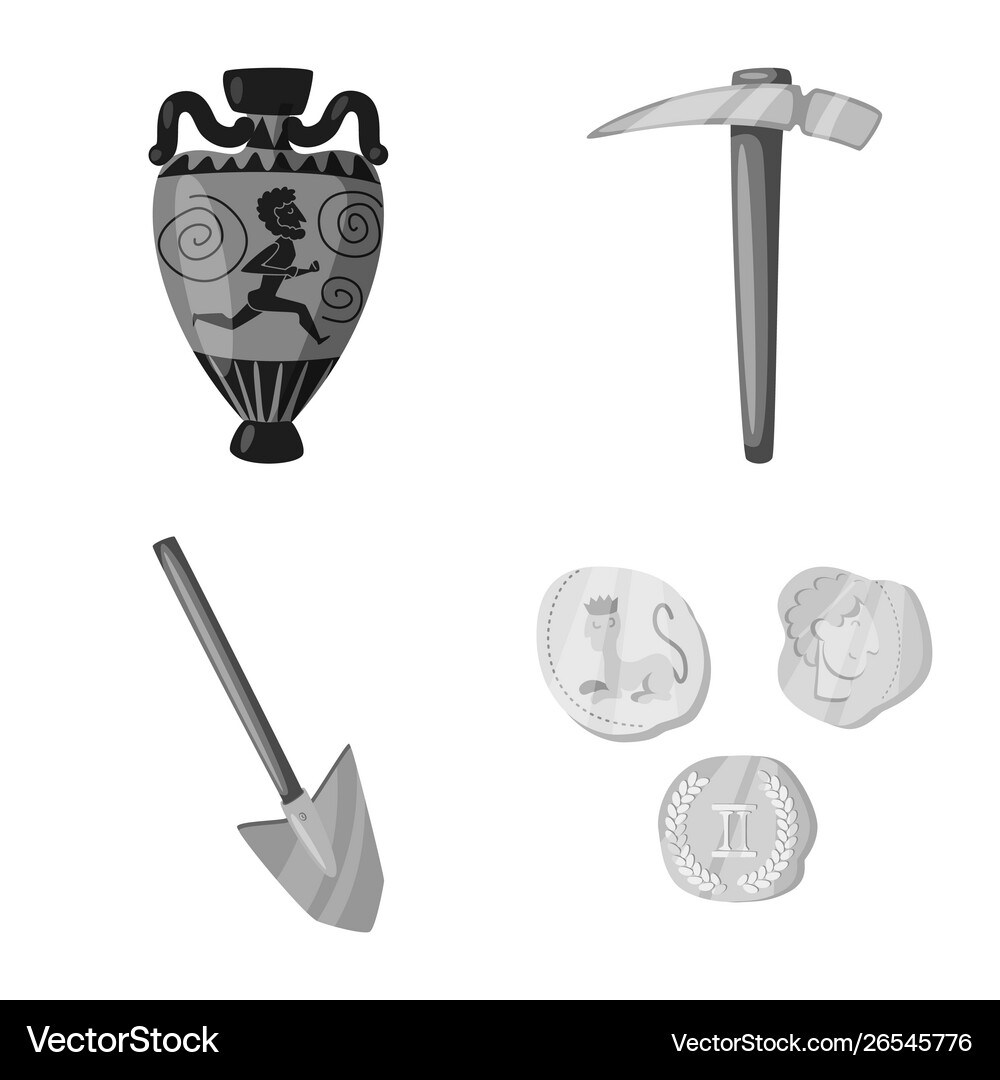 Isolated object story and discovery symbol Vector Image