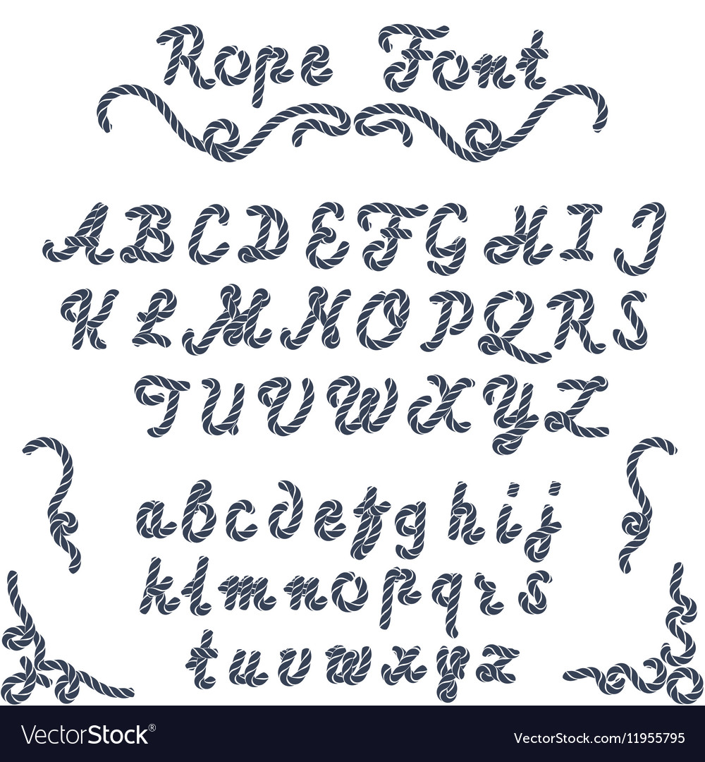 nautical fonts