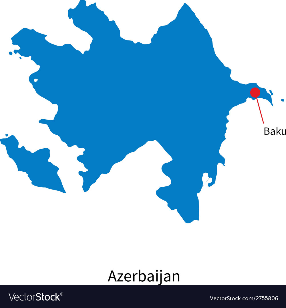 City map Baku Azerbaijan PDF