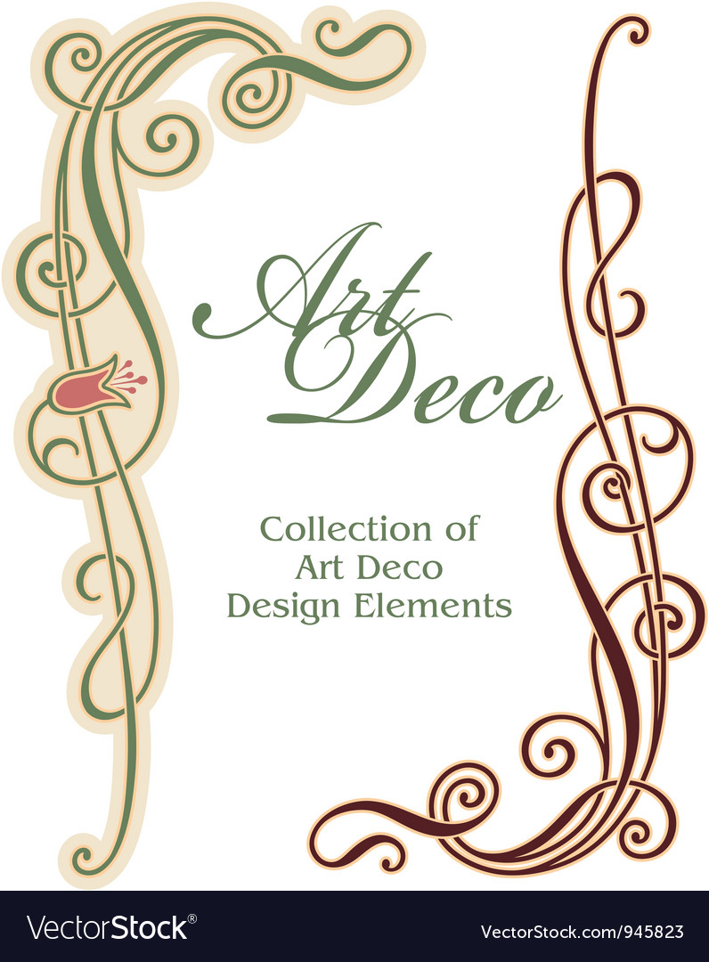 Art Deco Design Elements art deco design element - corner royalty free vector image Art Deco Design Elements art deco design element - corner royalty free vector image