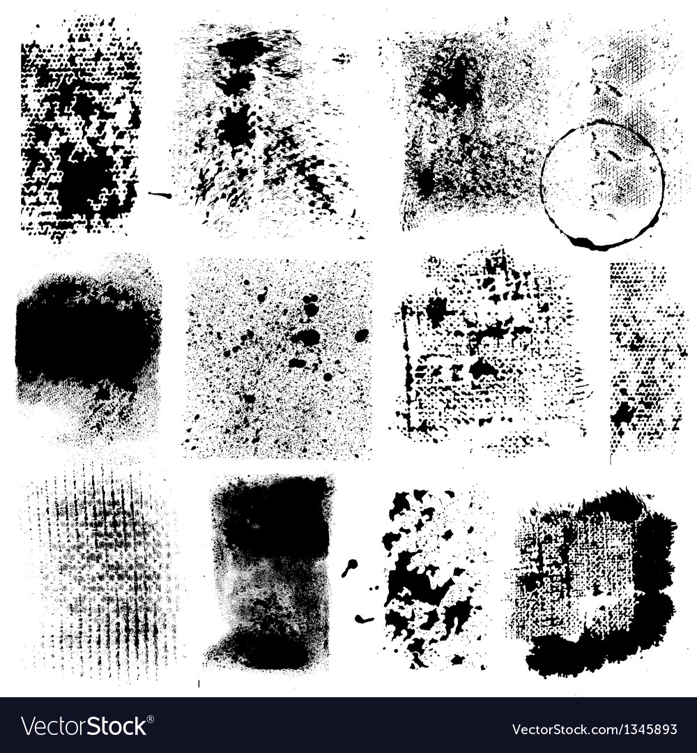 Grunge Textures Royalty Free Vector Image - VectorStock