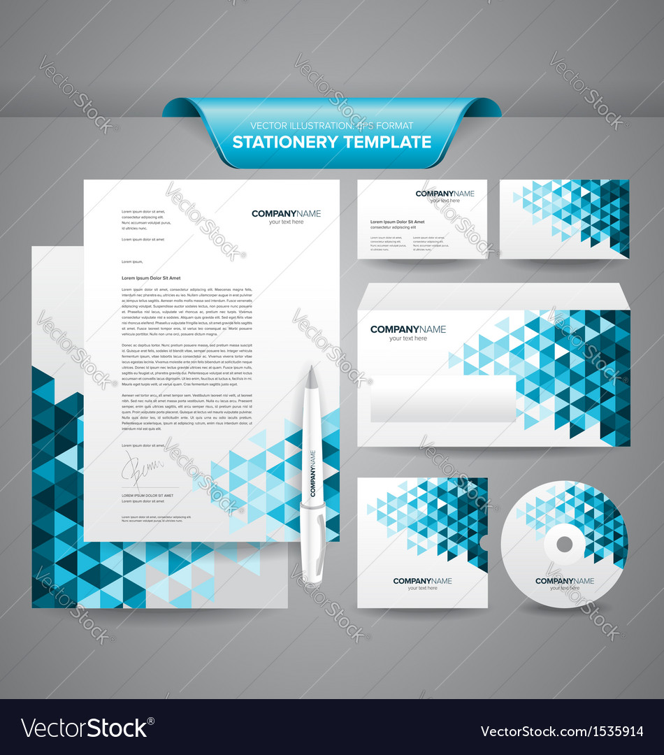 business stationary template
