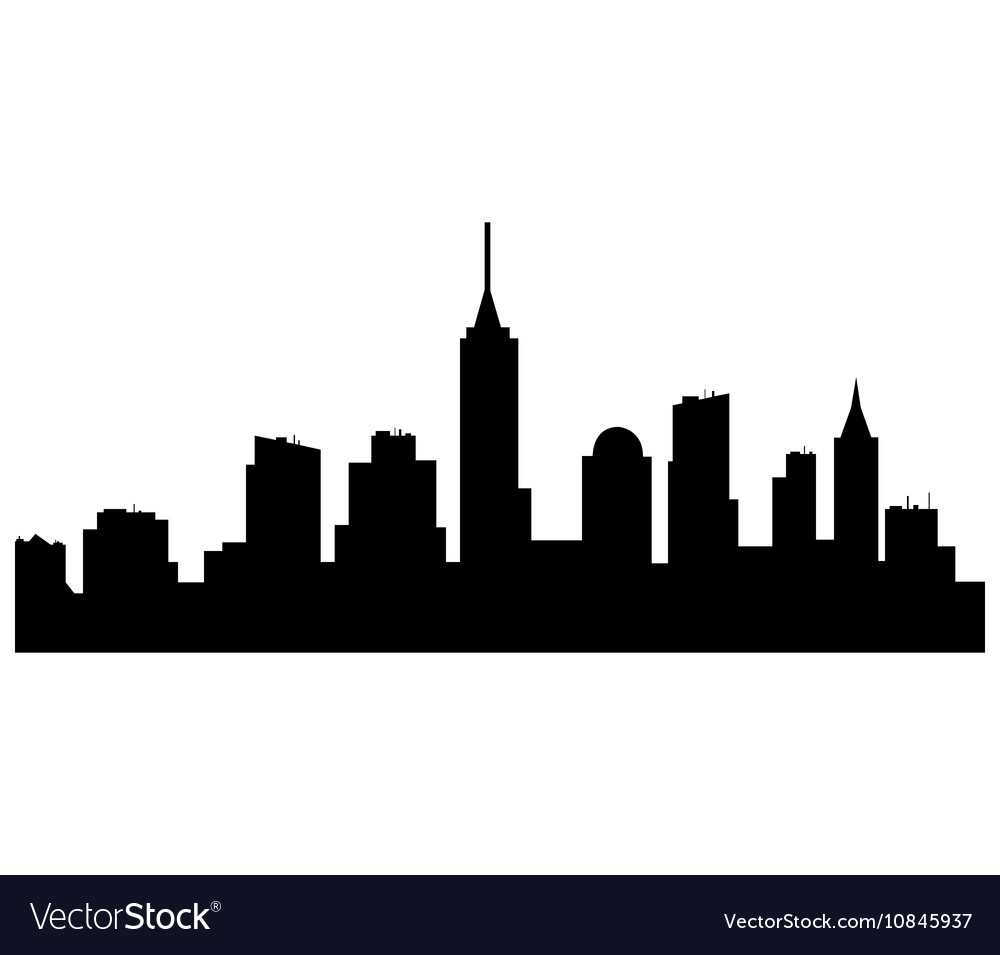 New york skyline Royalty Free Vector Image - VectorStock