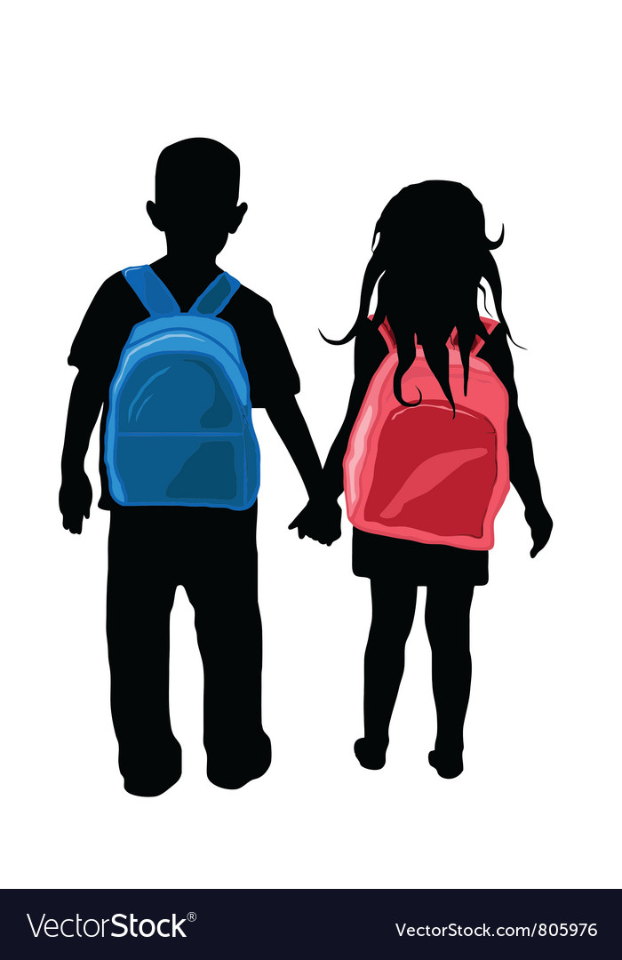 School Kid Silhouette School Kid Silhouette