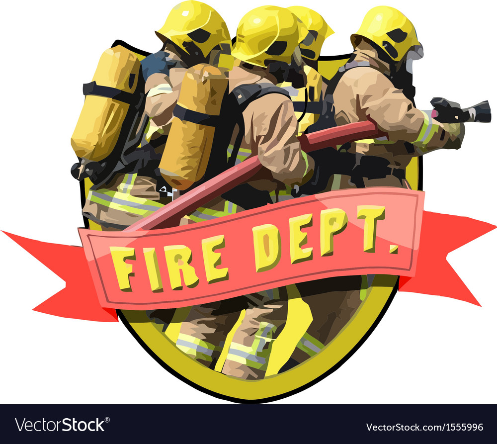 Fire Department Royalty Free Vector Image VectorStock Fire Department Royalty Free Vector Image VectorStock
