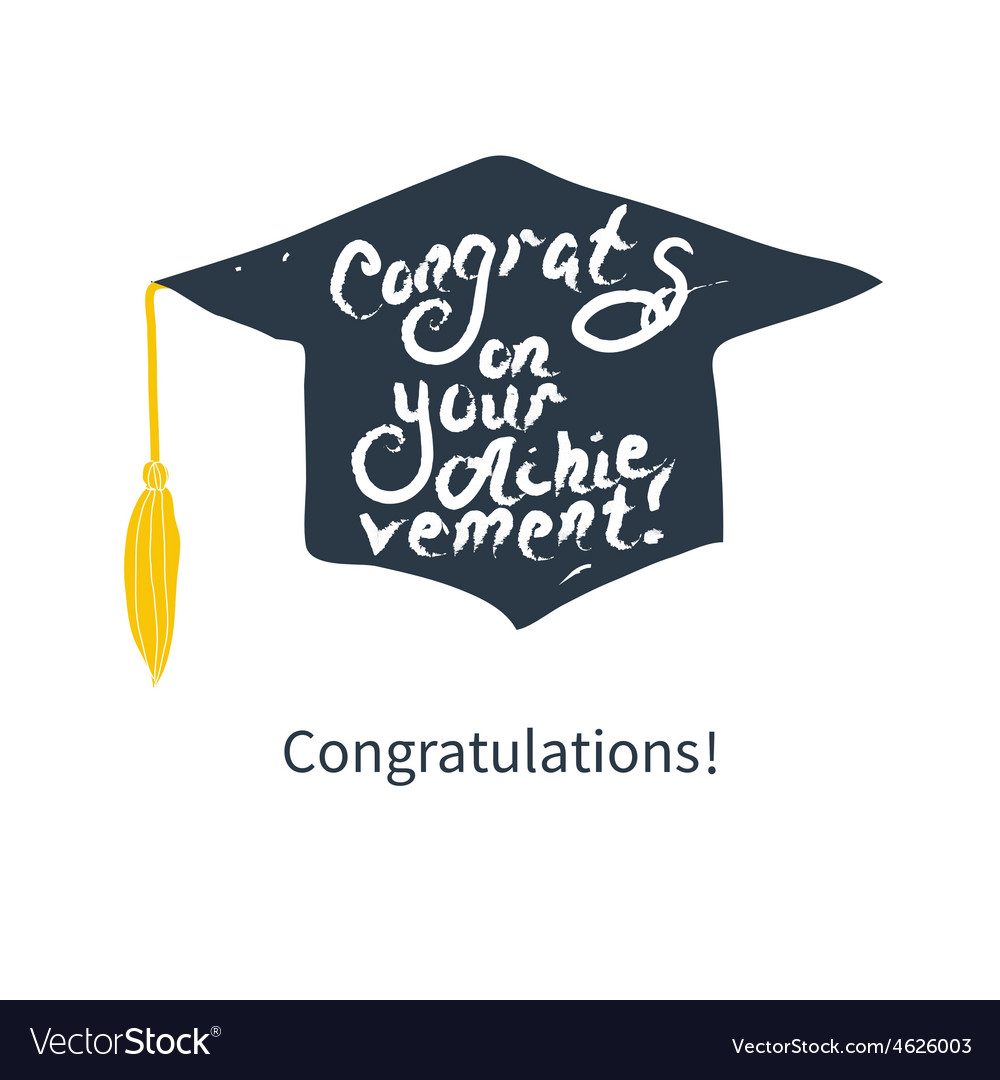 congratulations to graduate