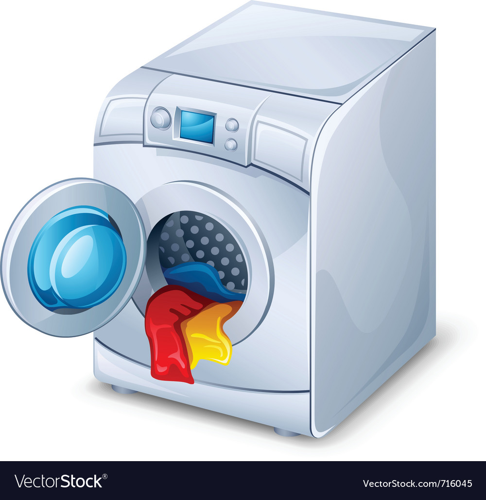 Washing Machine Vector Washing Machine Vector